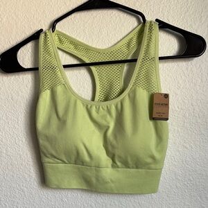 SOLD—NWT PINK Victoria’s Secret Green Sports Bra